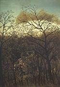 Henri Rousseau The Rendezvous in the Forest oil